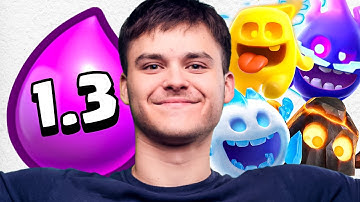 Can the FASTEST 1.3 ELIXIR Deck WIN at 15,000 Trophies??