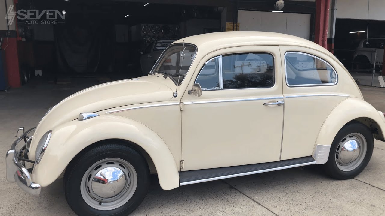 Fusca 1969 com Tampinha de Alumínio Preta Volkswagen