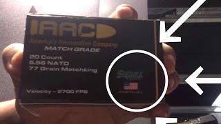 Testing new AAC ammo (sierra match king , Saber black tip and 55 FMJ