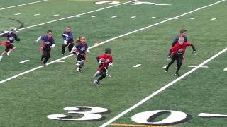 Ryder Sali I-9 Flag Football Age 6 Kindergarten Fall 2019 Highlights