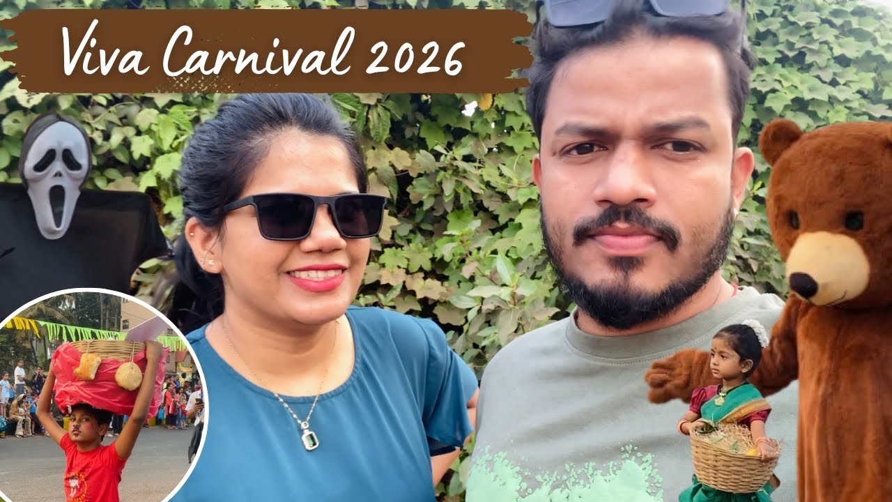 Viva Carnival Mapusa Goa 2026 🎭| Insane Crowd | Konkani Vlog #goanvlogger 