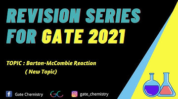 Barton McCombie Reaction (Gate 2021 - Newly Added)