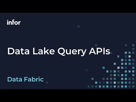 Data Lake Query APIs