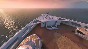 Cross map axe throw, hijacked