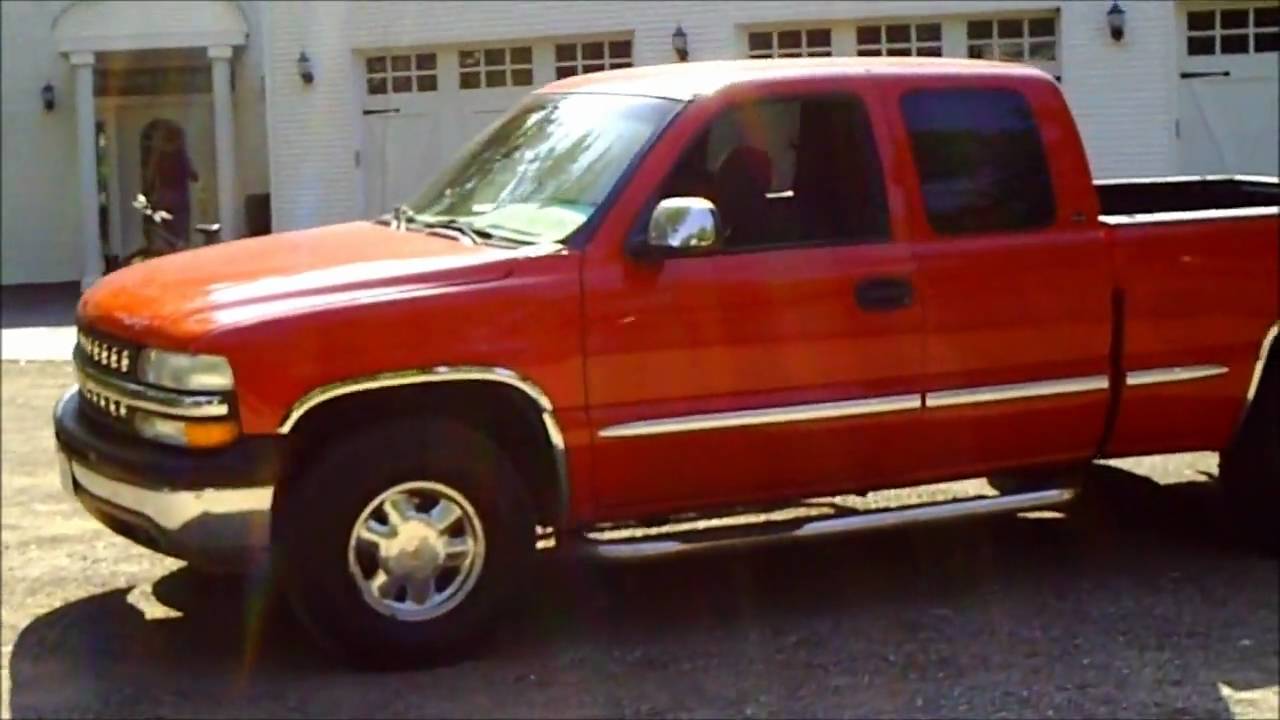 2000 Gmc Sierra Like Chevy 1500 Pickup Truck 5 3l Red