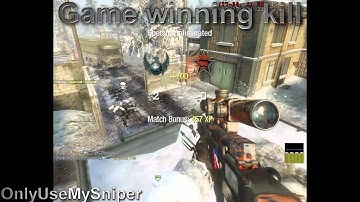 Black Ops: Grid 10-0 (Search and destroy) OnlySniper