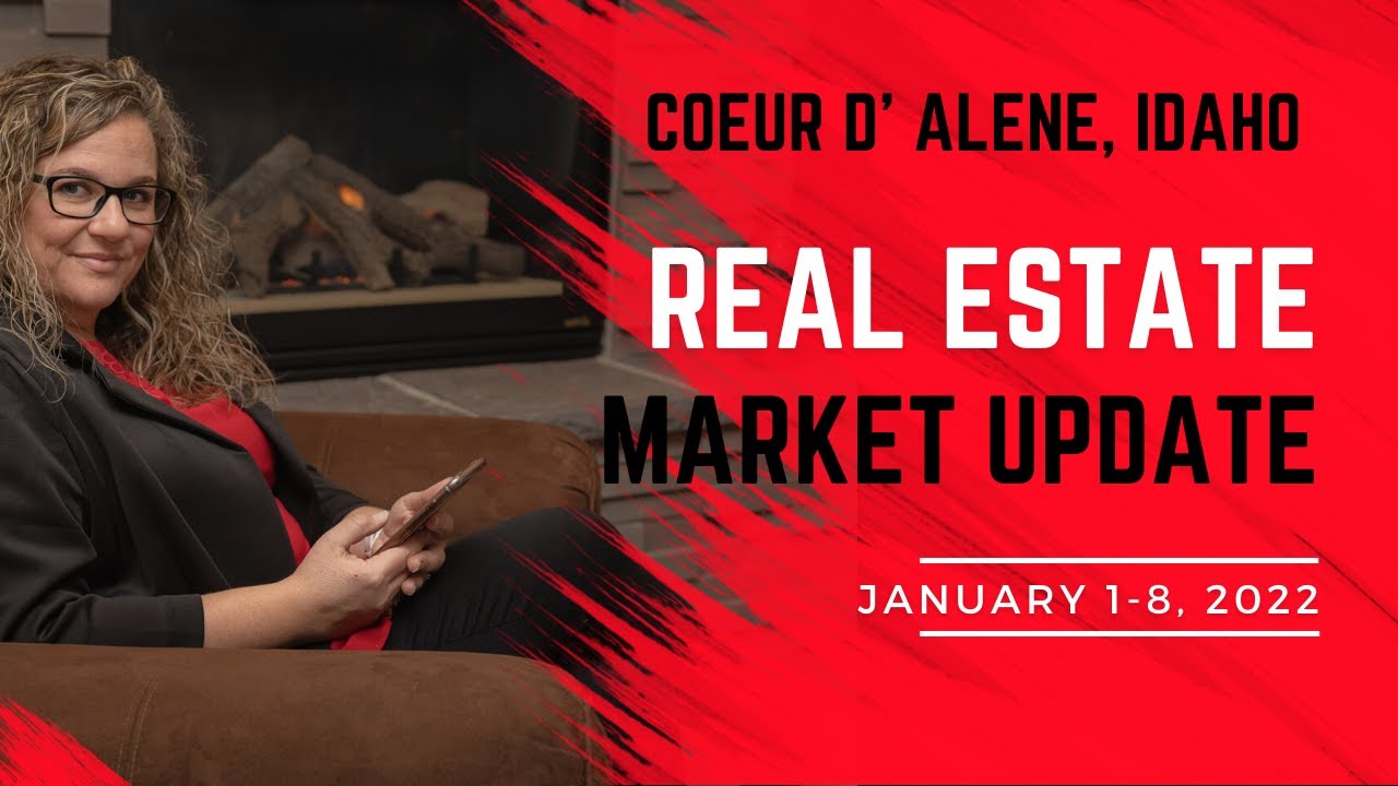 Coeur d' Alene, Idaho Real Estate Market Update January 18, 2022 YouTube