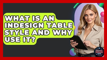 What Is An InDesign Table Style And Why Use It? - Graphic Design Nerd