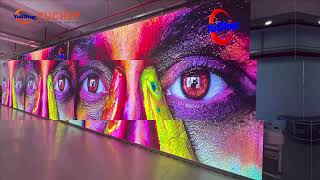 YUCHIP 400pcs P2.6 XR LED Screen Perfectly Delivered As Virtual Production LED Wall