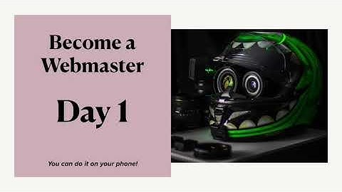 DAY 1: Become a Webmaster - TUTORIAL - BUILD A WEBSITE IN 10 MINUTES and host it on Github for Free