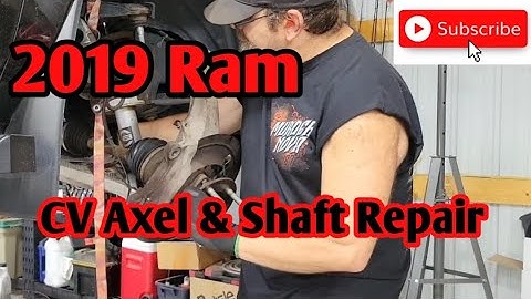 2019 Ram 1500 Classic Express Passenger Side CV Axel & Outer Intermediate Shaft Replacement