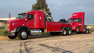 Towing a Volvo bobtail by McKays Wrecker service 12,364 views 1 year ago 35 minutes