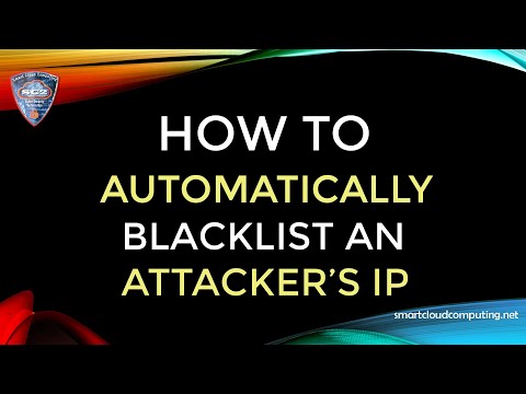 How to Automatically Blacklist an attacker's IP on palo alto