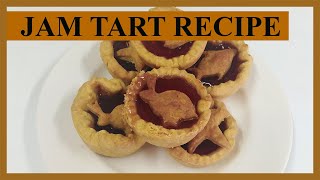 Jam Tart Recipe. Easy and Quick.