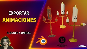 Lleva tu MODELO ANIMADO a UNREAL: BLENDER TIPS