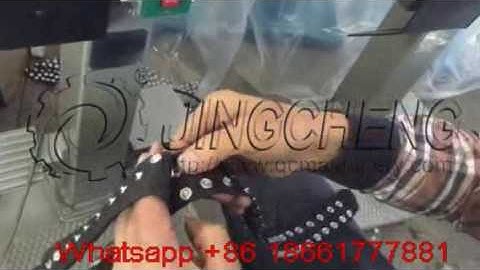 automatic prong snap button attaching machine