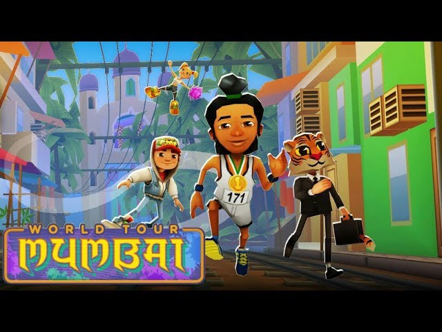 ✓ Subway Surfers Mumbai Holi World Tour [New Record] poki.com 