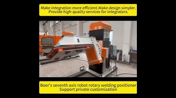 Boer Seventh Axis Robot Rotary Welding Positioner #weldingpositioner #industrial #robot #machine