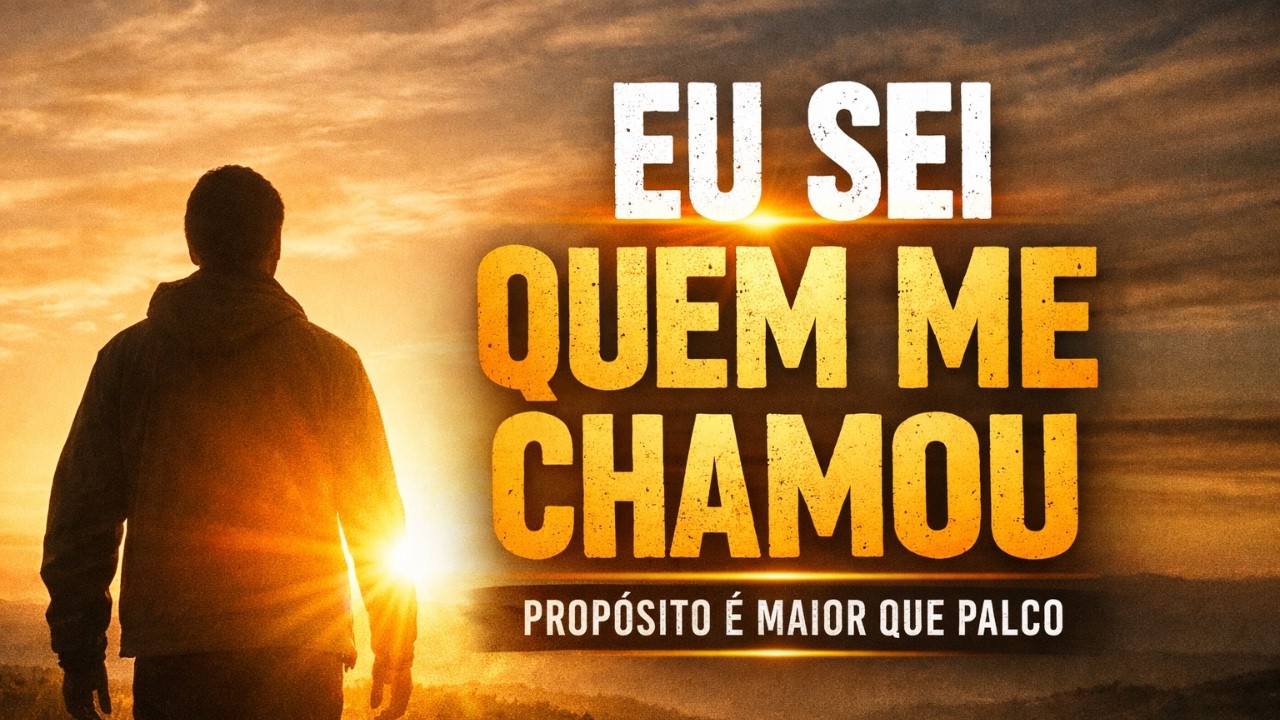 Eu Sei Quem Me Chamou / Louvor Motivacional Sobre Propósito