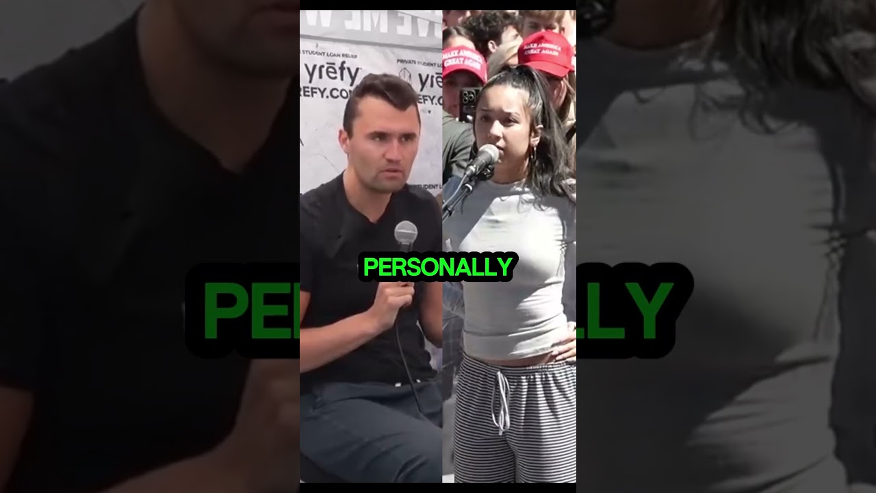 #charliekirk #debate #interview #motivation #shorts thumbnail
