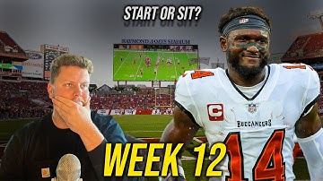 START and SIT These WRs in Week 12! (Every Matchup)