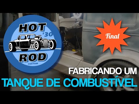 CONSTRUÇÃO DE HOTRODS - PROJETANDO, FABRICANDO E INSTALANDO O TANQUE DE COMBUSTÍVEL - ÚLTIMA PARTE