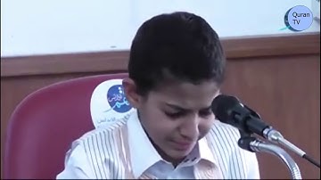 بكاء الطفل محمد فتحى شرف الدين  اثناء التلاوه