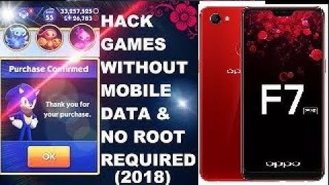 Oppo F7 - Hack Games Without Mobile Data & No Root Required.