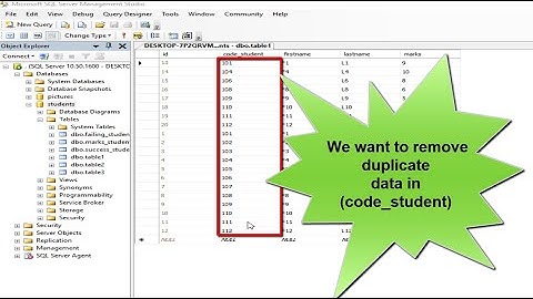 How to remove Duplicate Data in SQL - SQL Query to remove duplicate
