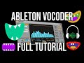 Ableton Vocoder Tutorial