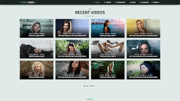 SXT17 - HTML5 Video Website Template - Color Version 8