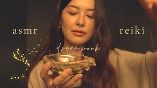 ASMR Reiki, Talk about Dreamwork & Lucid Dreaming, I am Affirmations, Hand Movements