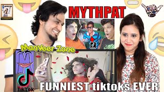 FUNNIEST tiktoks EVER || @Mythpat || Indian Reaction By @ManVeerZone