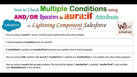 How to check multiple conditions using AND/OR Operators in aura:if attribute in Lightning Component