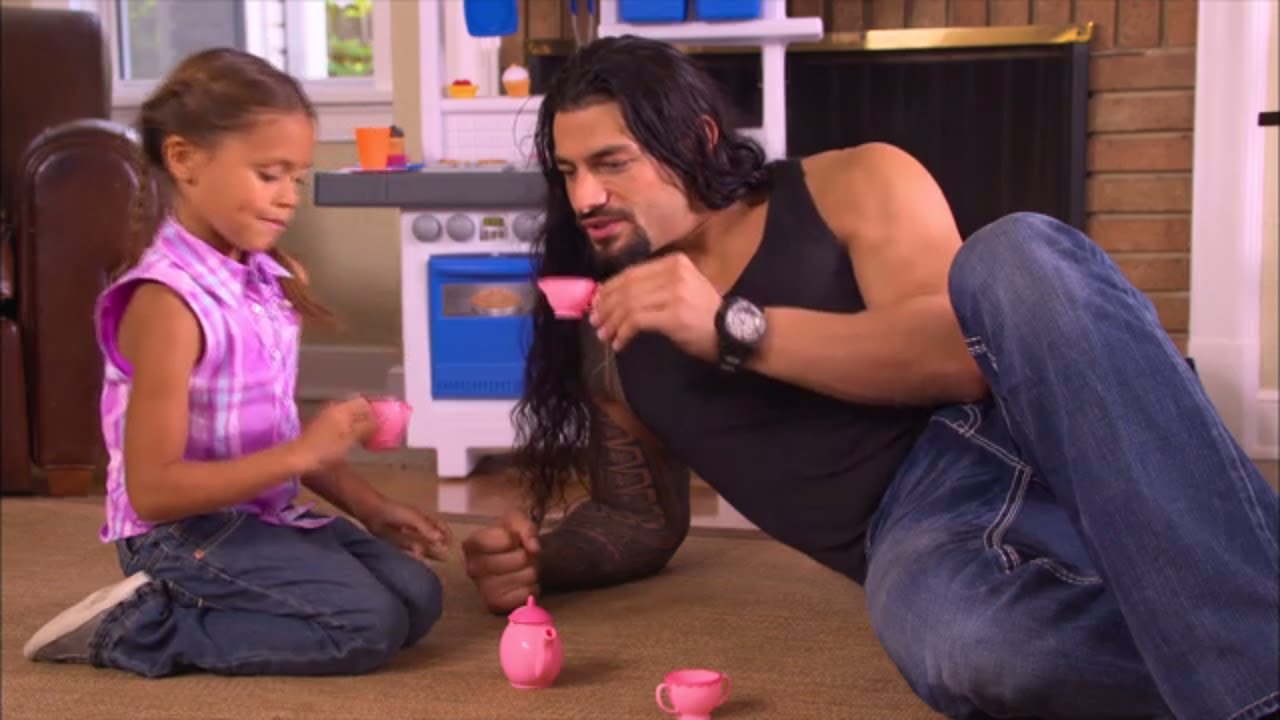 Commercial with WWE's Roman Reigns as a Dad