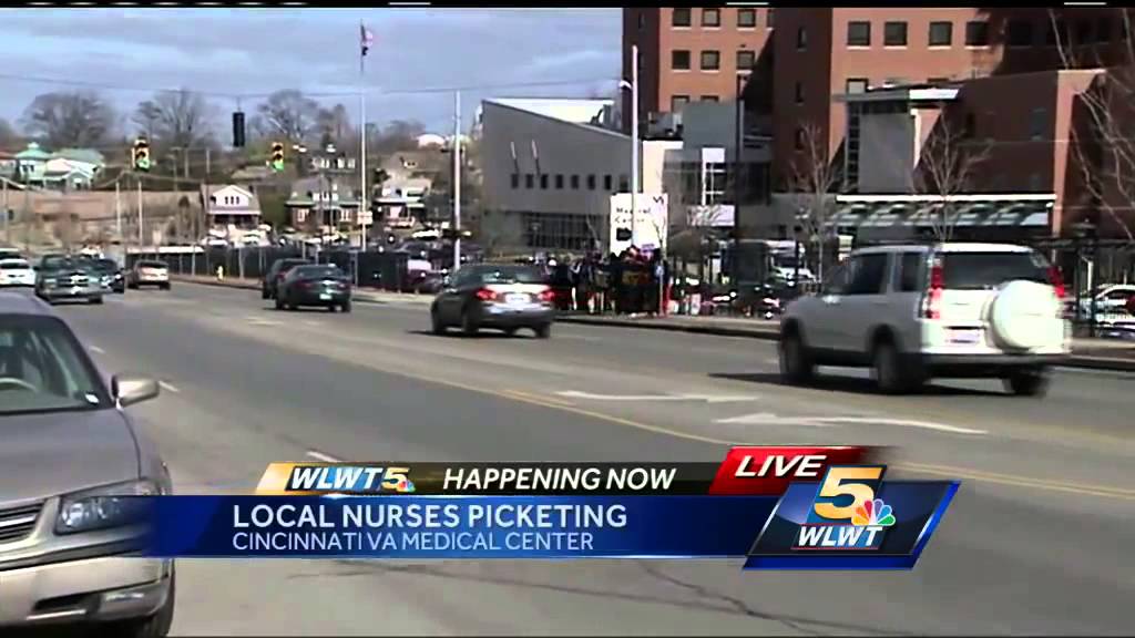 Cincinnati Va Hospital Nurses Picket Over Care Concerns Youtube