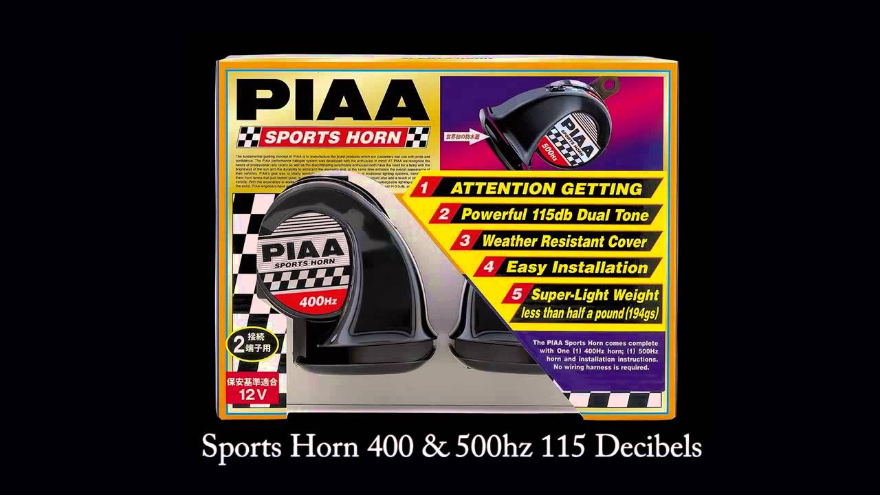 PIAA Sport Horn - 76500 Sport Bike Motorcycle - Dennis Kirk