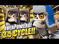 OVERWHELM ANY OPPONENT!! NEW 3.5 GIANT SKELETON CYCLE DECK!! Clash Royale Giant Skeleton Deck