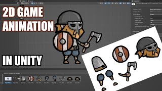 2D Game Animation in Unity  Creating a Tiny Viking