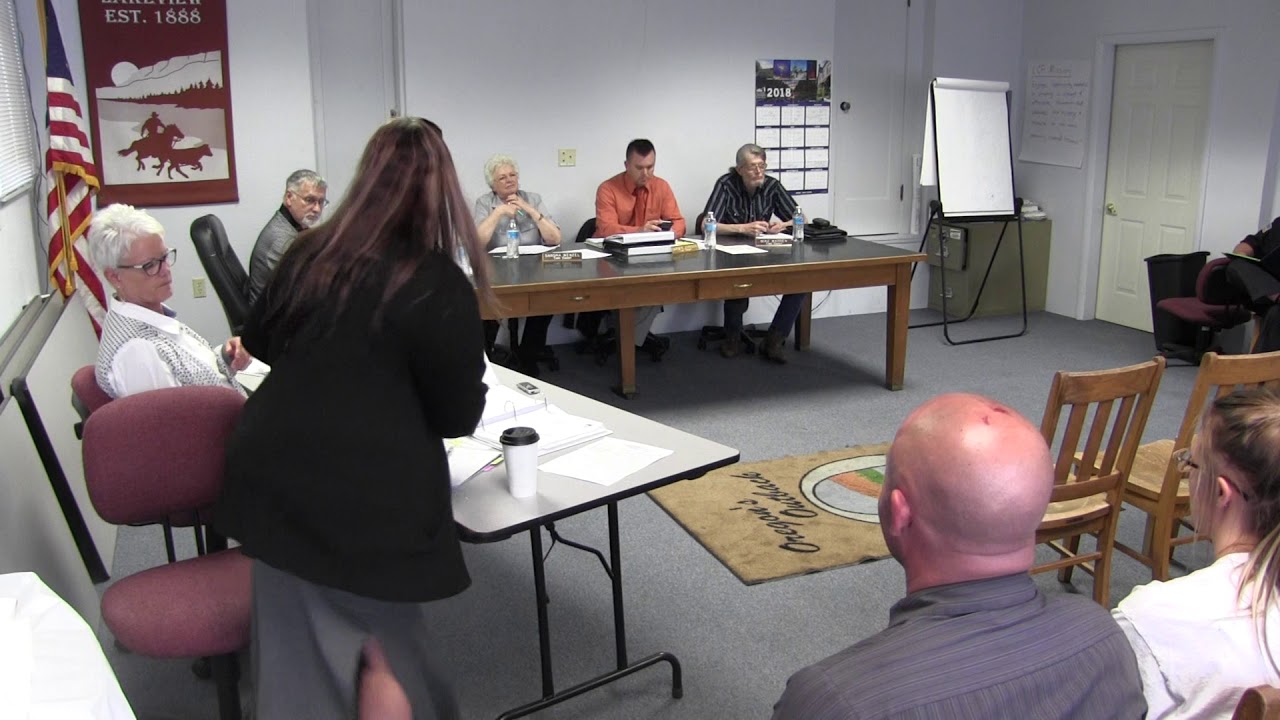 Lakeview Town Council Regular Session 5-22-18