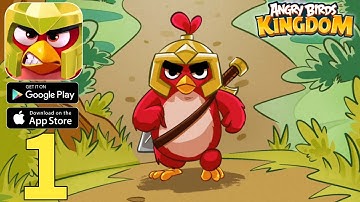 Angry Birds Kingdom Gameplay Walkthrough Part 1 - Red (ios, Android)