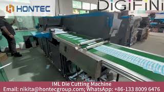 HONTEC IML Label Die Cutting Machine