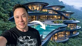 Elon Musk's Secret Mansions EXPOSED: What He's Really Hiding