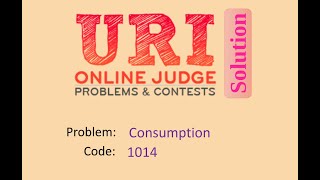 URI online judge 1014 solution (Bangla) | Consumption | URI Beginner series