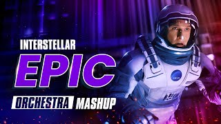 Interstellar Soundtrack | EPIC MASHUP (Mountains, No Time for Caution) Resimi