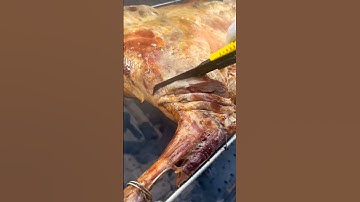 Thịt cừu nướng nguyên con #food