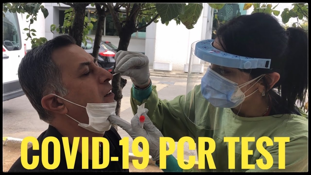 Covid 19 Pcr Testi Nasil Yapiliyor Suruntu Testi Youtube [ 720 x 1280 Pixel ]