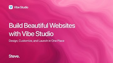Vibe Studio - Build Websites and WebApps with AI