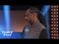 Must SEE! Can SNOOP beat SUGAR RAY on the BUZZER? | Celebrity Family Feud | OUTTAKE