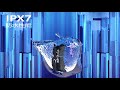 Ortizan Bluetooth スピーカー 防水IPX7 ワイヤレススピーカー お風呂適用 LEDライト付き 30時間連続再生 24W出力 小型 重低音 ポータブルスピーカー